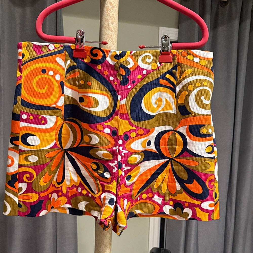 Zara Multicolor High Waist Women Shorts